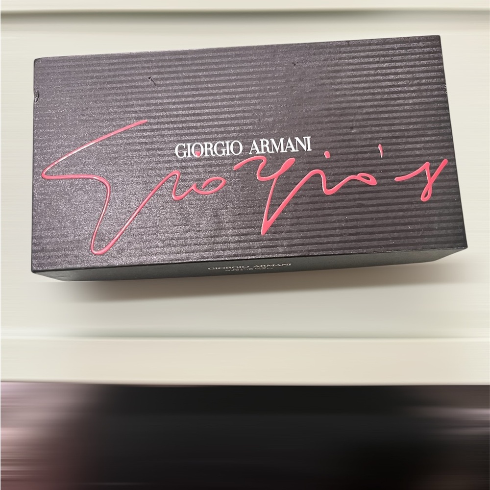 Giorgio Armani Black Sustainable Packaging Box